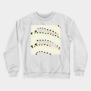 green cream abstract texture background Crewneck Sweatshirt